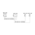 Harness - 140026598015 Harness Drain Pump Aqua-contro [Electrolux Aeg]